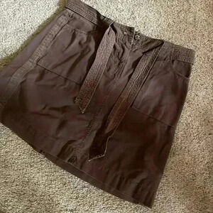JCrew skirt with matching belt